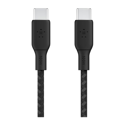 Кабель с оплёткой Belkin BoostCharge USB-C (USB 2.0) (2 м) (CAB014)